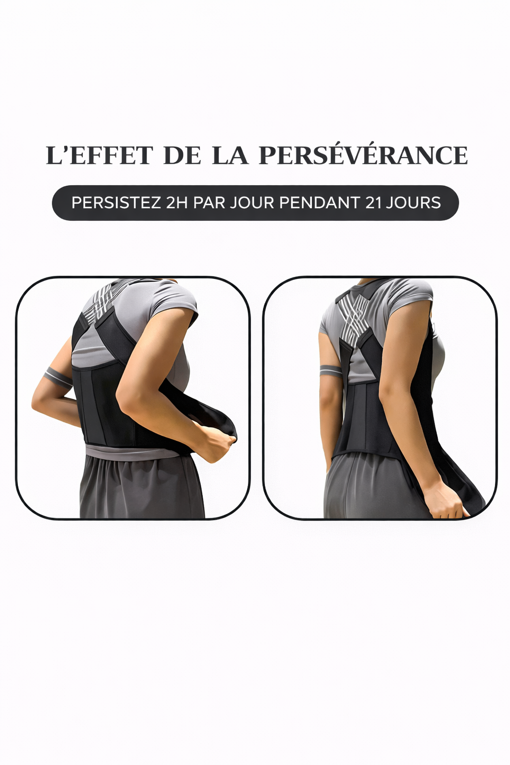 Correcteur de posture de dos